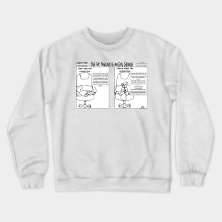 Big Fat Pancake is an Evil Genius Crewneck Sweatshirt